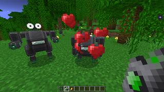 Screenshot of the Minecraft Bedrock Marketplace product Mech Suits created by Magefall.