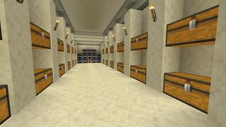 Screenshot of the Minecraft Bedrock Marketplace product Mega Desert Base created by Magefall.