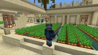 Screenshot of the Minecraft Bedrock Marketplace product Mega Desert Base created by Magefall.