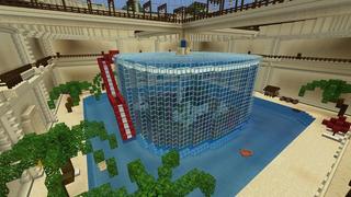 Screenshot of the Minecraft Bedrock Marketplace product Mega Mansion created by Magefall.