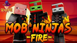Thumbnail of the Minecraft Bedrock Marketplace product Mob Ninjas: Fire created by Magefall.
