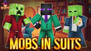 Thumbnail of the Minecraft Bedrock Marketplace product Mobs in Suits created by Magefall.