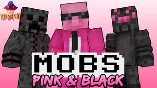 Thumbnail of the Minecraft Bedrock Marketplace product Mobs: Pink and Black created by Magefall.