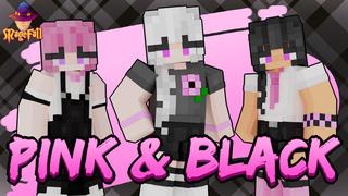 Thumbnail of the Minecraft Bedrock Marketplace product Pink & Black created by Magefall.