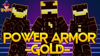 Thumbnail of the Minecraft Bedrock Marketplace product Power Armor: Gold created by Magefall.
