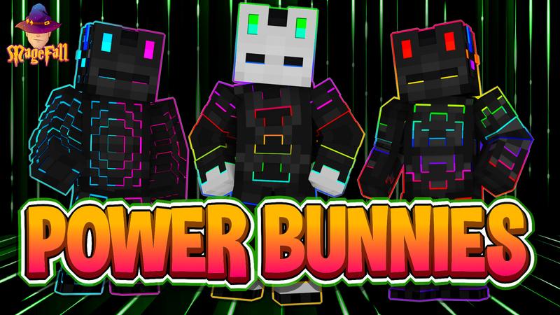 Power Bunnies by Magefall | CHUNK - Minecraft Bedrock Marketplace Explorer
