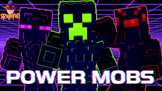 Thumbnail of the Minecraft Bedrock Marketplace product Power Mobs created by Magefall.
