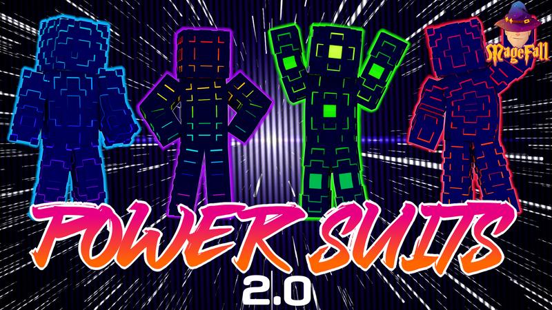 Power Suits by Magefall | CHUNK - Minecraft Bedrock Marketplace Explorer