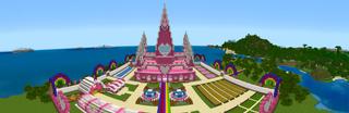 Panorama of the Minecraft Bedrock Marketplace product Princess Mega Base created by Magefall.