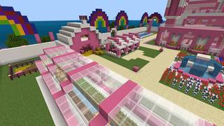 Screenshot of the Minecraft Bedrock Marketplace product Princess Mega Base created by Magefall.