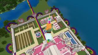 Screenshot of the Minecraft Bedrock Marketplace product Princess Mega Base created by Magefall.