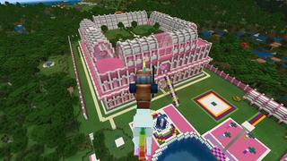 Screenshot of the Minecraft Bedrock Marketplace product Princess Mega Mansion created by Magefall.