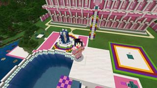 Screenshot of the Minecraft Bedrock Marketplace product Princess Mega Mansion created by Magefall.