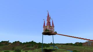 Screenshot of the Minecraft Bedrock Marketplace product Princess Sky Castle created by Magefall.