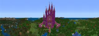 Panorama of the Minecraft Bedrock Marketplace product Princess Unicorns created by Magefall.