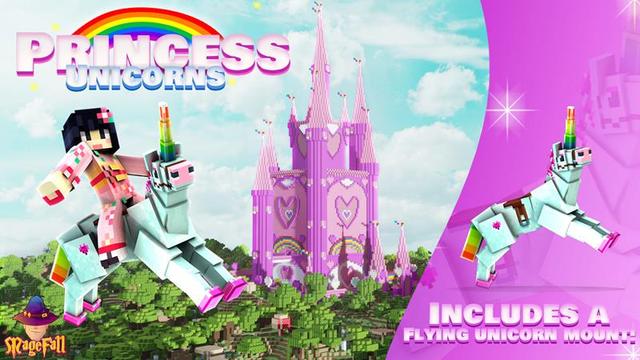 Thumbnail of the Minecraft Bedrock Marketplace product Princess Unicorns created by Magefall.