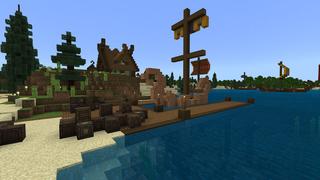 Screenshot of the Minecraft Bedrock Marketplace product Ragnar's Rest created by Magefall.