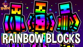 Thumbnail of the Minecraft Bedrock Marketplace product Rainbow Blocks created by Magefall.