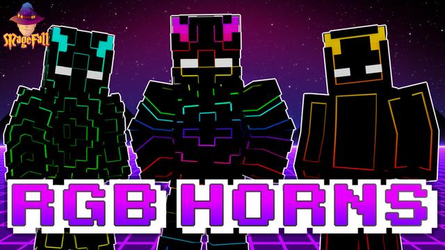 Thumbnail of the Minecraft Bedrock Marketplace product RGB Horns created by Magefall.