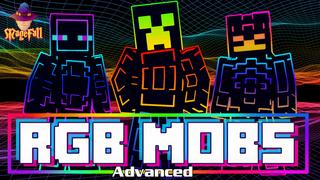 Thumbnail of the Minecraft Bedrock Marketplace product RGB Mobs - Advanced created by Magefall.