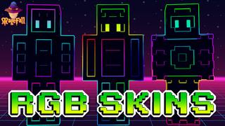 Thumbnail of the Minecraft Bedrock Marketplace product RGB Skins created by Magefall.