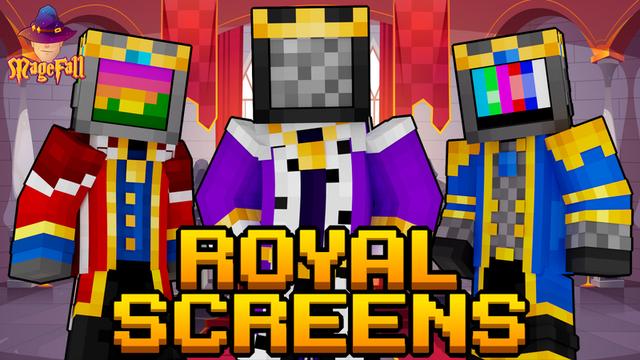Thumbnail of the Minecraft Bedrock Marketplace product Royal Screens created by Magefall.