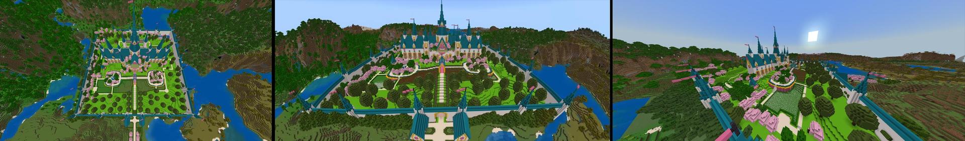 Panorama of the Minecraft Bedrock Marketplace product Royals created by Magefall.