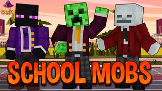 Thumbnail of the Minecraft Bedrock Marketplace product School Mobs created by Magefall.