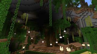 Screenshot of the Minecraft Bedrock Marketplace product Secret Jungle Base created by Magefall.