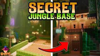 Thumbnail of the Minecraft Bedrock Marketplace product Secret Jungle Base created by Magefall.