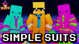 Thumbnail of the Minecraft Bedrock Marketplace product Simple Suits created by Magefall.