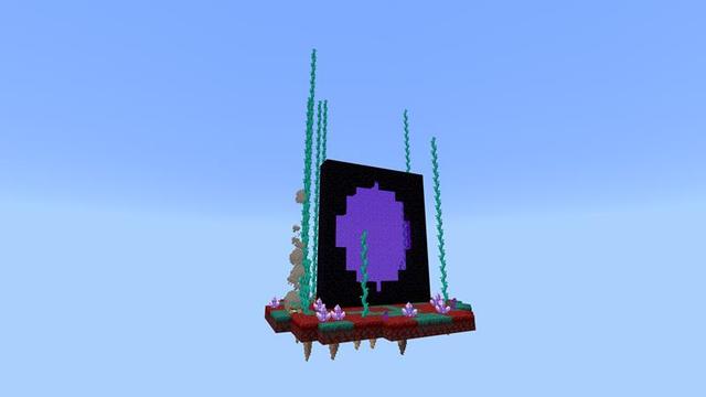 Screenshot of the Minecraft Bedrock Marketplace product Skyblock created by Magefall.