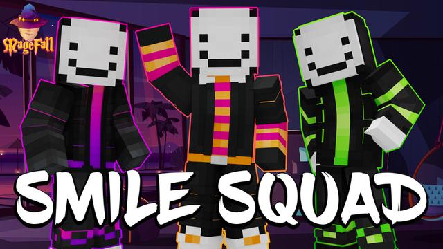 Thumbnail of the Minecraft Bedrock Marketplace product Smile Squad created by Magefall.