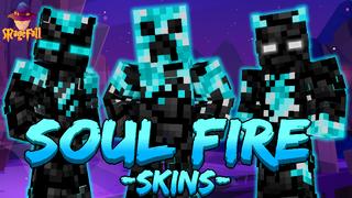 Thumbnail of the Minecraft Bedrock Marketplace product Soul Fire Skins created by Magefall.