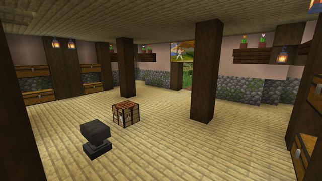 Screenshot of the Minecraft Bedrock Marketplace product Survival Spawn: Birchwood created by Magefall.