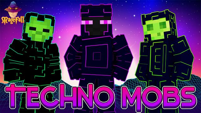 Thumbnail of the Minecraft Bedrock Marketplace product Techno Mobs created by Magefall.