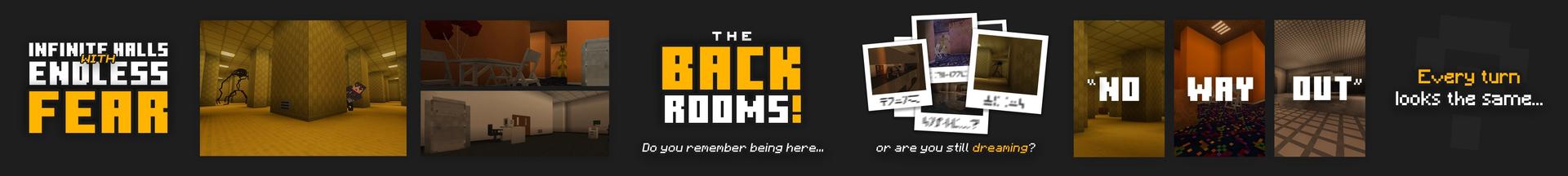 Panorama of the Minecraft Bedrock Marketplace product The Backroom Company created by Magefall.