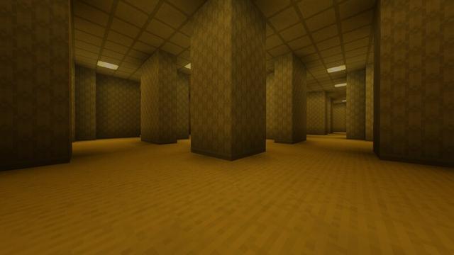 Screenshot of the Minecraft Bedrock Marketplace product The Backroom Company created by Magefall.