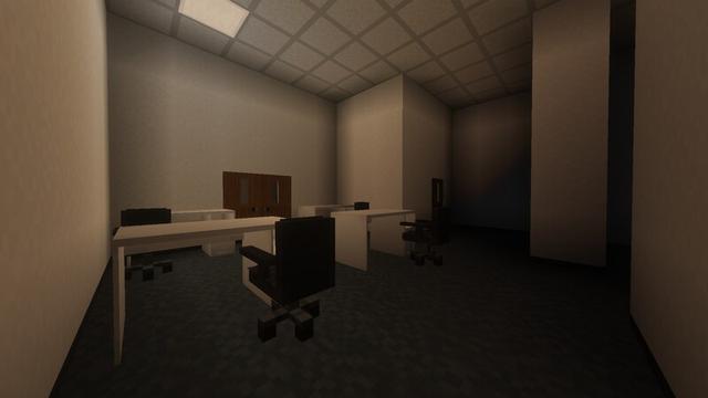 Screenshot of the Minecraft Bedrock Marketplace product The Backroom Company created by Magefall.