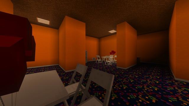 Screenshot of the Minecraft Bedrock Marketplace product The Backroom Company created by Magefall.
