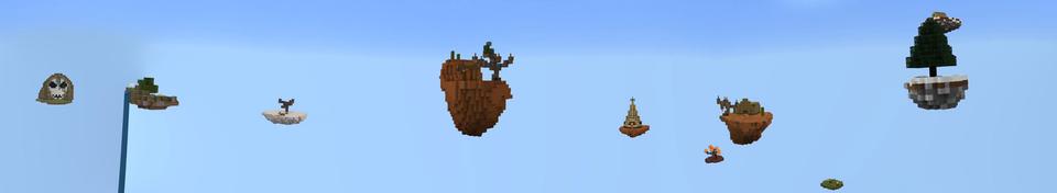 Panorama of the Minecraft Bedrock Marketplace product Tumbleweed Skyblock created by Magefall.