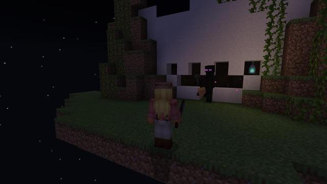 Screenshot of the Minecraft Bedrock Marketplace product Tumbleweed Skyblock created by Magefall.