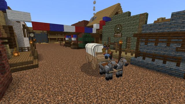 Screenshot of the Minecraft Bedrock Marketplace product Tumbleweed created by Magefall.