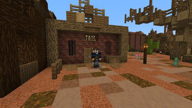 Screenshot of the Minecraft Bedrock Marketplace product Tumbleweed created by Magefall.