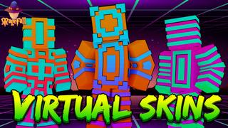 Thumbnail of the Minecraft Bedrock Marketplace product Virtual Skins created by Magefall.