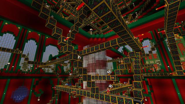 Screenshot of the Minecraft Bedrock Marketplace product Winter Town created by Magefall.