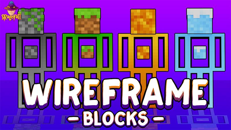 Wireframe Blocks by Magefall | CHUNK - Minecraft Bedrock Marketplace ...