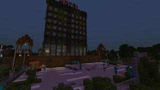 Screenshot of the Minecraft Bedrock Marketplace product Zombie Base Hotel created by Magefall.
