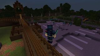 Screenshot of the Minecraft Bedrock Marketplace product Zombie Base Hotel created by Magefall.