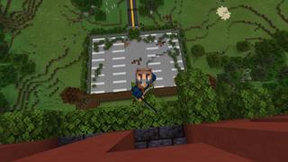 Screenshot of the Minecraft Bedrock Marketplace product Zombie Base Hotel created by Magefall.